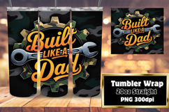 Fresh 20oz Tumbler Artwork , Father's Day Product Image 1