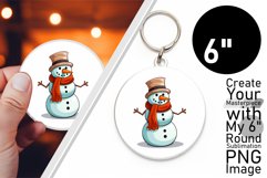 Snowman Circle Decor Collection Product Image 1