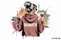 Dramatic Svg | Quotes Svg | Svg Cut Files Product Image 1