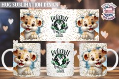 Christmas Mug Wrap Sublimation Funny Quote 3D Wall Animal Product Image 1