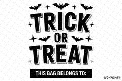 Trick or Treat Svg | Halloween Svg | Svg Cut Files Product Image 1