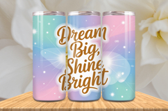 Positive Affirmations 20oz Tumbler wrap Inspirational Quotes Product Image 1