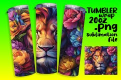 Trendy 20oz Tumbler Wrap File , Leo Product Image 1