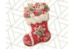 Christmas Cookies Clipart PNG Festive Treats Product Image 2