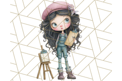 Cute Career Clipart Watercolor Professions Clip Art for Kids Product Image 2