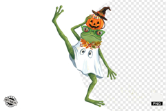 Halloween Frog Clipart Product Image 1