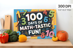 100 days of school Cutting Board PNG Design, Teacher PNG Product Image 1