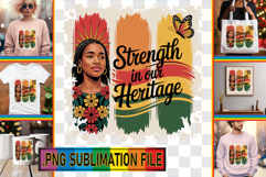 Fun TOTE BAG Ideas PNG, Juneteenth Product Image 1