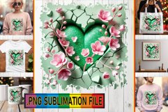 Whimsical TSHIRT Magic Ideas, 3D Heart Product Image 1