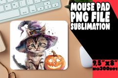 Spooky Pumpkin Animal Mouse Pad PNG Product Image 1