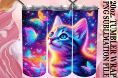 Uplifting moments 20oz tumbler wrap, Cat Product Image 1