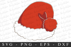 Santa Hat Svg | Christmas svg | Svg cut file Product Image 1
