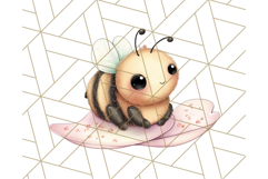 Adorable Bee Clipart PNG, Cute Bees and Accessories PNG Product Image 2