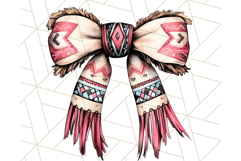 Western Style Bow PNG, Cute Cowboy, Cowgirl Coquette Png Product Image 2