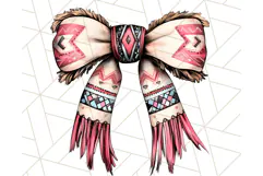 Western Style Bow PNG, Cute Cowboy, Cowgirl Coquette Png Product Image 2