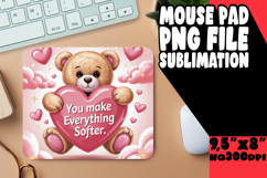 BRIGHT desk MAT Sublimation Magic, Valentines Day Product Image 1