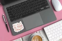 Printable Mental Health Sticker | Be Kind To Your Mind Product Image 3