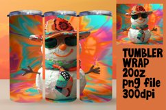 Beachy Blizzard: Sunny Snowman Designs Product Image 1