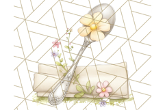 Tea Time Animal Clipart PNG Woodland Forest, Cottagecore Png Product Image 2