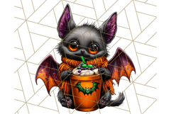 Spooky Café Cuties Halloween PNG Clipart, Holiday Elements Product Image 2