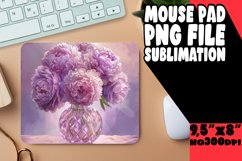 Garden Delight Sublimation Mouse Pad Designs PNG Product Image 1