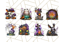 Enchanted Graveyard Halloween PNG Clipart Product Image 6