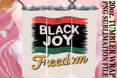 WHIMSICAL SUBLIMATION 20oz TUMBLER WRAP, Juneteenth Product Image 1