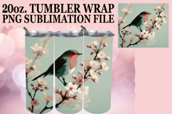 GIFT OF RADIANCE 20oz TUMBLER WRAP, Birds Product Image 1