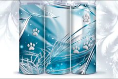 4 Christmas Seamless Tumbler Wrap 20 oz Product Image 5