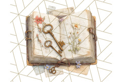 Whimsical Library Clipart with Cozy Readers and Books Product Image 2