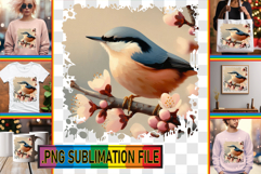 Charming TSHIRT Ideas PNG, Birds Product Image 1