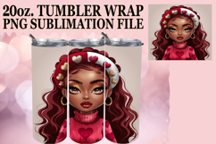 ENCHANTING GIFT 20oz TUMBLER WRAP, Afro Girl Product Image 1