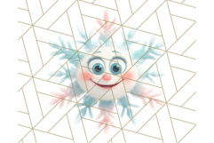 Kawaii Christmas Yeti PNG Clipart, Cute Bigfoot Holiday Art Product Image 2