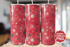 Christmas Red Tumbler | Christmas Tumbler Wrap Product Image 1