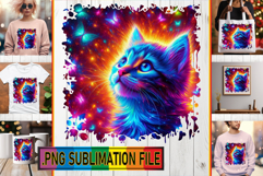 Elegant Tote Bag Ideas PNG, Cat Product Image 1
