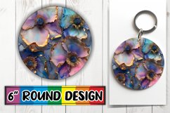 Sparkling 3D Petal Sublimation Tokens Product Image 1