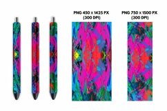 Blue Pen Bundle | Epoxy Pen Wrap | Sublimation Product Image 2