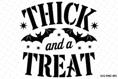 Thick and a Treat Svg | Halloween Svg | Svg Cut Files Product Image 1