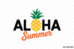 Aloha Summer svg | Summer Svg | Svg Cut Files Product Image 1