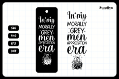 Dark Romance Bookmark Saying SVG | Morally Grey Men Era Product Image 3