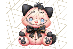Pastel Goth Halloween PNG Clipart, Creepy Cute Art Product Image 2