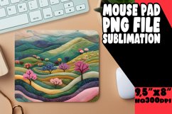 Fresh 3D Mouse Pad for Summer Sublimation Product Image 1