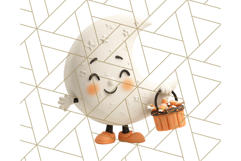 Retro Halloween Clipart Vintage PNG Graphics, 50s Holiday Product Image 2
