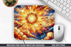 Mouse Pad Sublimation, Summer Mouse Pad PNG Design Product Image 1