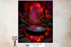 Enchanted Forest Fantasy Backdrop and Junk Journal Kit Product Image 10