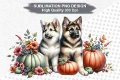 Halloween Dog - Halloween clipart Sublimation PNG Design Product Image 1