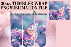 Spring Fantasy Tumbler with Flower Design - Sublime Style Product Image 1