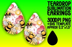Whimsical Teardrop Design for DIY , Bee Product Image 1