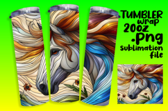 LUSH 20oz Sublimation Design , Animals Product Image 1