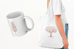 Doodle Spring Trees Clipart Product Image 4